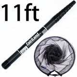 Telescopic Fishing Landing Net 7'/8'/9'/10'/11' with High Carbon Pole