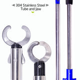 110cm Boat Fish Lip Gripper Stainless Steel Fish Grabber Bearing 300lb+