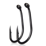 1000pcs TFSH-K Carp Fishing TEFLON Coating Barbed Hooks Japan Brand Fishhook 2/4/6/8/10# w/ Hook Box