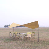 4*3.5*2m M Size Rainfly Tent Tarp Camping Sun Shelter Awning Beach Tent Waterproof Canopy - USA