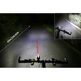 400Lm 1200mAh USB Rechargeable Bike Front Lamp Waterproof Bicycle Headlight w/ Horn 100DB 4Models