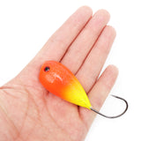 10pcs 8cm 13.2g Floating Egg Fishing Lure Popper Bait 10 Colors with Lure Box
