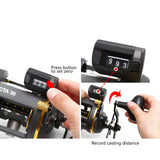 Drum Trolling Reel with Digital Counter LEFT/RIGHT HAND 12-18Kg Drag Power