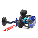 Drum Trolling Reel with Digital Counter LEFT/RIGHT HAND 12-18Kg Drag Power