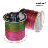 300m 0.4#-8.0# 10-70Lb Multicolor PE Multifilament Braided Fishing Line 4 Strands PE Line Wire