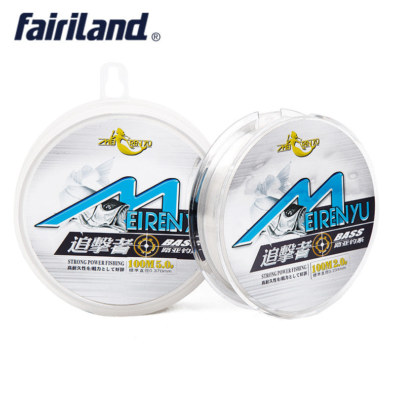100M Fluorocarbon Transparent Fishing Main Line Japan Line Material Mo –  Fairiland Outdoor Technology
