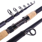 fairiland Carbon Telescopic Fishing Rod - telr-015c Dark Grey