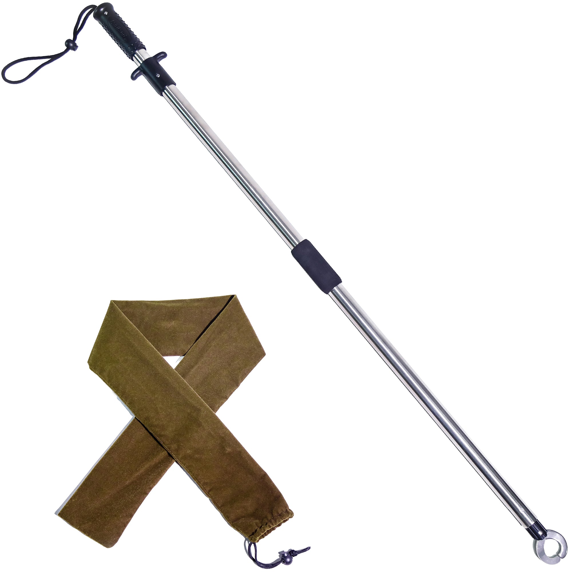 thumbnail image 2 of Get A Grip! Lightweight Aluminum Fish Gripper Tool – Black, Medium Size, Unbranded But Tough! 2 of 6