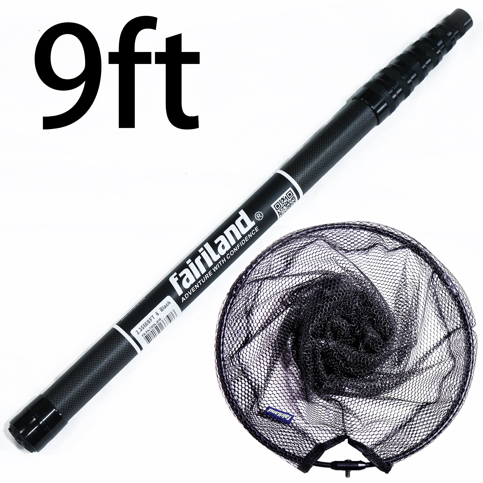 12 foot telescopic fishing net Telescopic Fishing Landing Net 7'/8'/9'/10'/11' with High Carbon Pole –  Fairiland Outdoor Technology