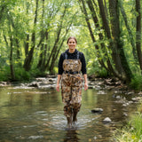 RIVERON Series Camo Fishing Waders Breathable Chest Waders Boot Foot Waders 41-46# FA25WD1