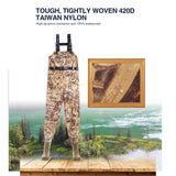 Fishing Waders Breathable Chest Waders Boot Foot Waders 41-46# 203M