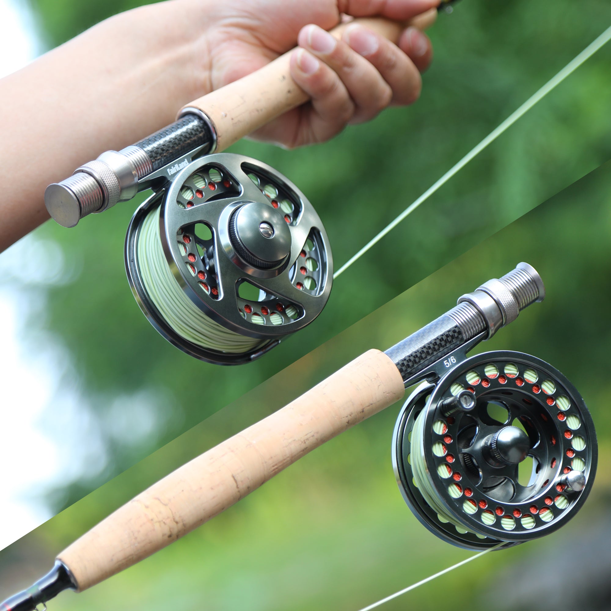 double l standard arbor fly reel Full Aluminum Fly Reel 3/4 5/6 7/8 Large Arbor Fly Fishing Reel – Fairiland Outdoor Technology