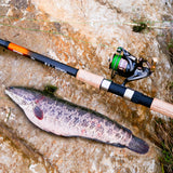 fairiland Carbon Telescopic Fishing Rod - telr-025c Black Orange