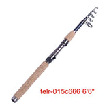 fairiland Carbon Telescopic Fishing Rod - telr-015c Dark Grey