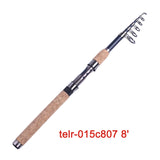 fairiland Carbon Telescopic Fishing Rod - telr-015c Dark Grey