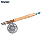 Fly Fishing Starter Kit 015C3-4# 2.7m Carbon Rod 3/4(80mm) Fly Reel Fly Fishing Accessories and Bag