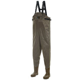 Breathable Chest Waders 210D Nylon Boot Foot Waders Fishing 41-46# 250N