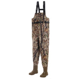 Camouflage Fly Fishing Waders Taiwan 420D Nylon 41-46# Breathable Waterproof Chest Wader Boots Pants