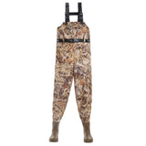 Fishing Waders Breathable Chest Waders Boot Foot Waders 41-46# 203M