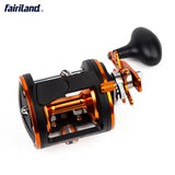 4BB 4.1:1 ACT40 Boat Fishing Reel Drum Trolling Reel Right Hand 18KG Drag Power Baitcasting Reel-USA