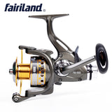 FRA3000-6000 10BB 5.1:1 Front & Back Drag Spinning Fishing Reel with Spare Spool Lure Fishing Gear