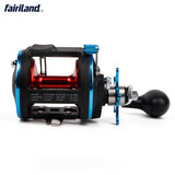 4BB 4.1:1 Trolling Reel RIGHT HAND Boat Fishing Reel Baitcasting Reel