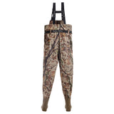 Camouflage Fly Fishing Waders Taiwan 420D Nylon 41-46# Breathable Waterproof Chest Wader Boots Pants