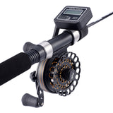 65mm 6BB 2.6:1 Full Metal Raft Fishing Reel Left/Right Hand with LCD Digital Display Line Counter