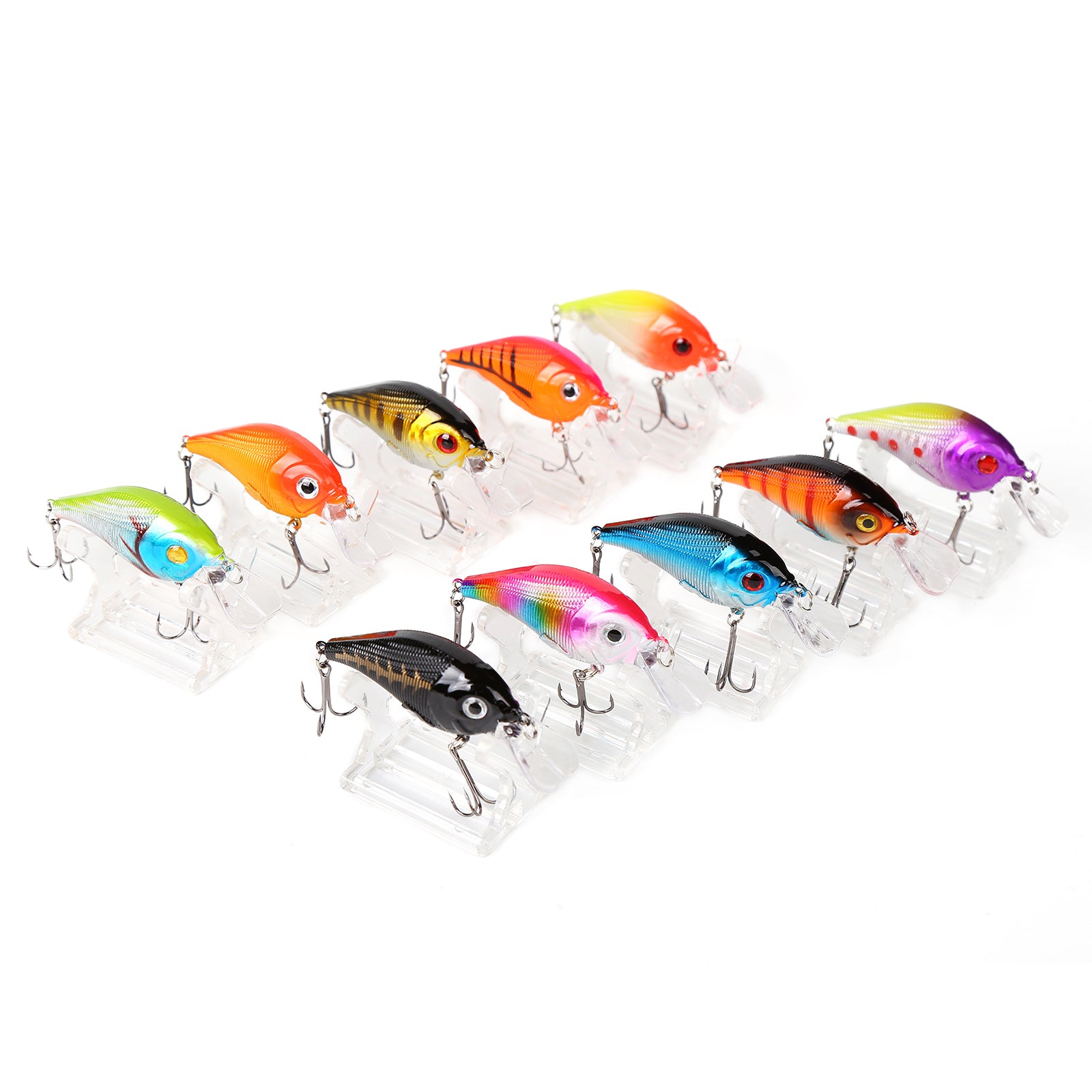 NUOYAQI Mini Fishing Lures Box Outdoor Fishing  