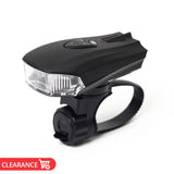 USB Rechargeable Intelligent induction bicycle lamp Front Light 400LM Cycling Handlebar Flashlight