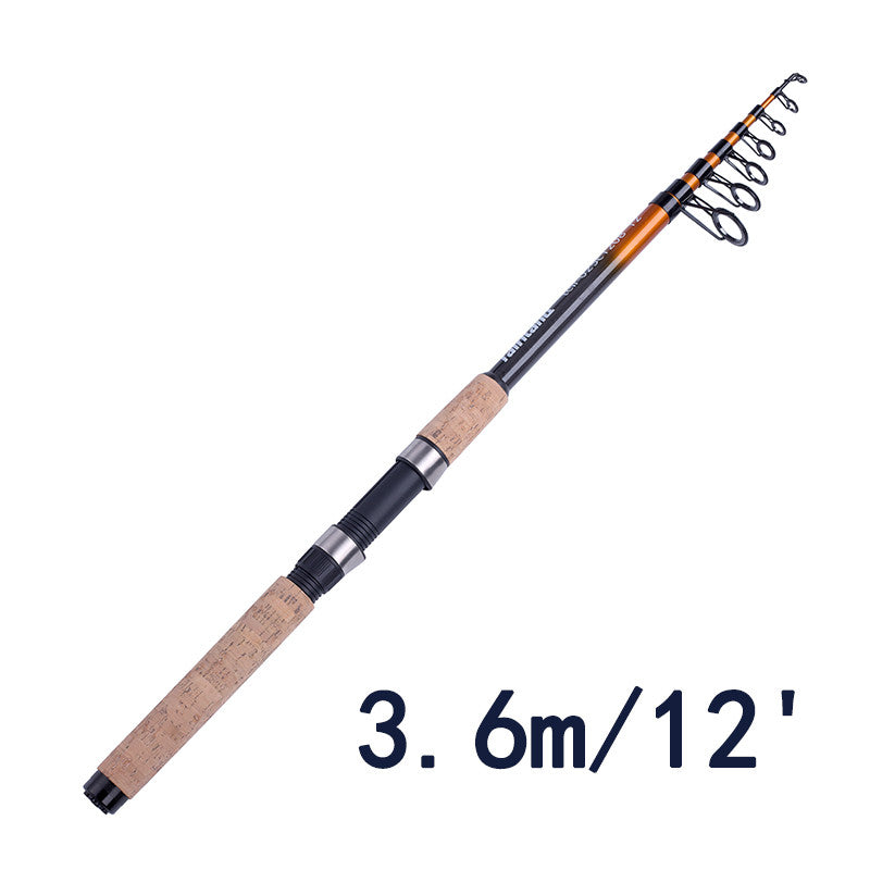 fairiland YUKON Telescopic Fishing Rod 30 Ton Carbon Fiber Portable Fi –  Fairiland Outdoor Technology