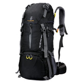 60L Multi-Day Hiking Backpack Large Capacity Unisex Splash-proof Travel Bag