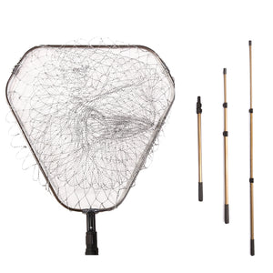 Fishing Landing Net 2.5m Fly Fishing Brail 50*50cm Dip Net Aluminum Al –  Fairiland Outdoor Technology