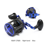 Drum Trolling Reel with Digital Counter LEFT/RIGHT HAND 12-18Kg Drag Power