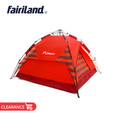 3-person Outdoor Instant Setup Tent Automatic Pop up Camping Tent Double Layer Beach Sunshade