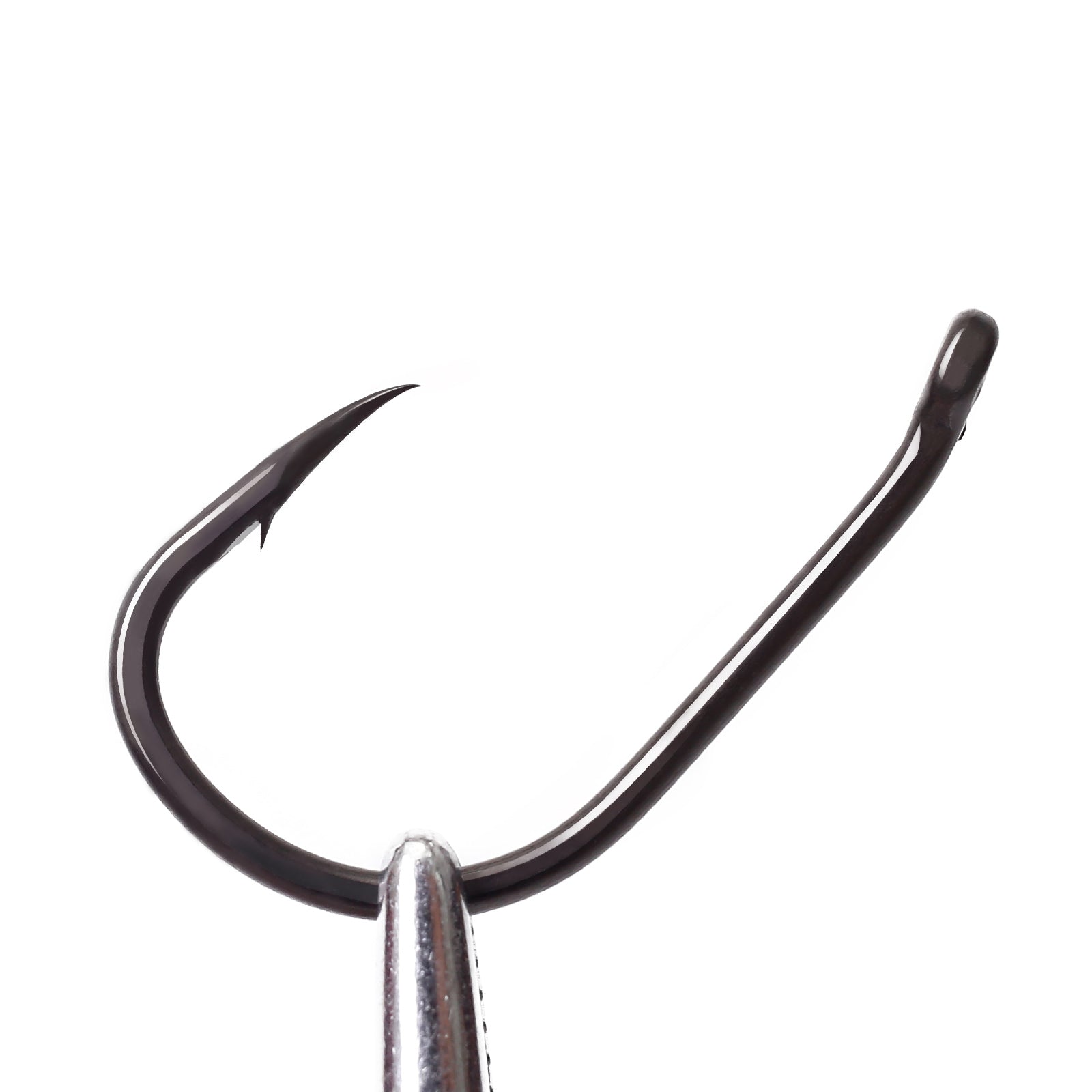 100pcs Teflon Coated Barbed Fishing Hooks Matt Black Carp Hook kn-hook –  Fairiland Outdoor Technology
