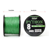 Fairiland 300m 8 Strands Weave PE Braided Fishing Line 21-80LB Freshwater Multifilament Fishing Rope