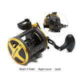 Drum Trolling Reel with Digital Counter LEFT/RIGHT HAND 12-18Kg Drag Power