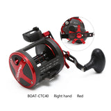 Drum Trolling Reel with Digital Counter LEFT/RIGHT HAND 12-18Kg Drag Power
