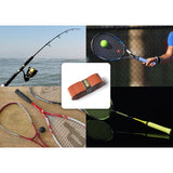 Fish Rod Double Layer Anti-slip Breathable Sport OverGrip Sweatband Badminton Tennis Racquet WrapTap