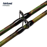 Fairiland 5/6 2.7m Portable Camouflage Fly Fishing Rod 6 Sec IM7 Carbon Fly Fishing Pole Cork Handle