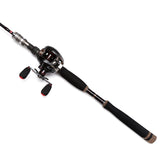 Length Adjustable 6.6'~9' Casting Fishing Rod w/ Spare Tip M/ML Carbon Rock Fishing Pole MF Action