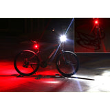 50Lm USB Rechargeable 280MAH 5Modes Cycling Caution Light Bike Rear Brake Lamp Bicycle Accessory