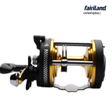 5BB 3.8:1 RIGHT Hand Drum Trolling Boat Fishing Reel Baitcasting Roller Round Saltwater Fishing Reel