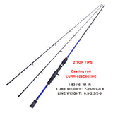 028C Huron 6'/6.6'/7' Carbon Casting Rod Fishing Rod Spare Tip Available