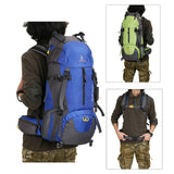 60L Multi-Day Hiking Backpack Large Capacity Unisex Splash-proof Travel Bag