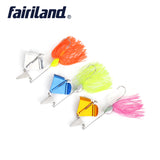 6pcs/Lot 20g Rotary Tractor Spinner Bait Metal Wobble Fishing Lures Carbon Steel Hook Lead Head