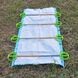 80kg Bearing Weight Kids Portable Folding Camping Bed Cot Sleeping Outdoor Mat Oxford Cloth
