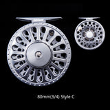 Full Aluminum Fly Reel 1/2 3/4 5/6 7/8 Large Arbor Fly Fishing Reel