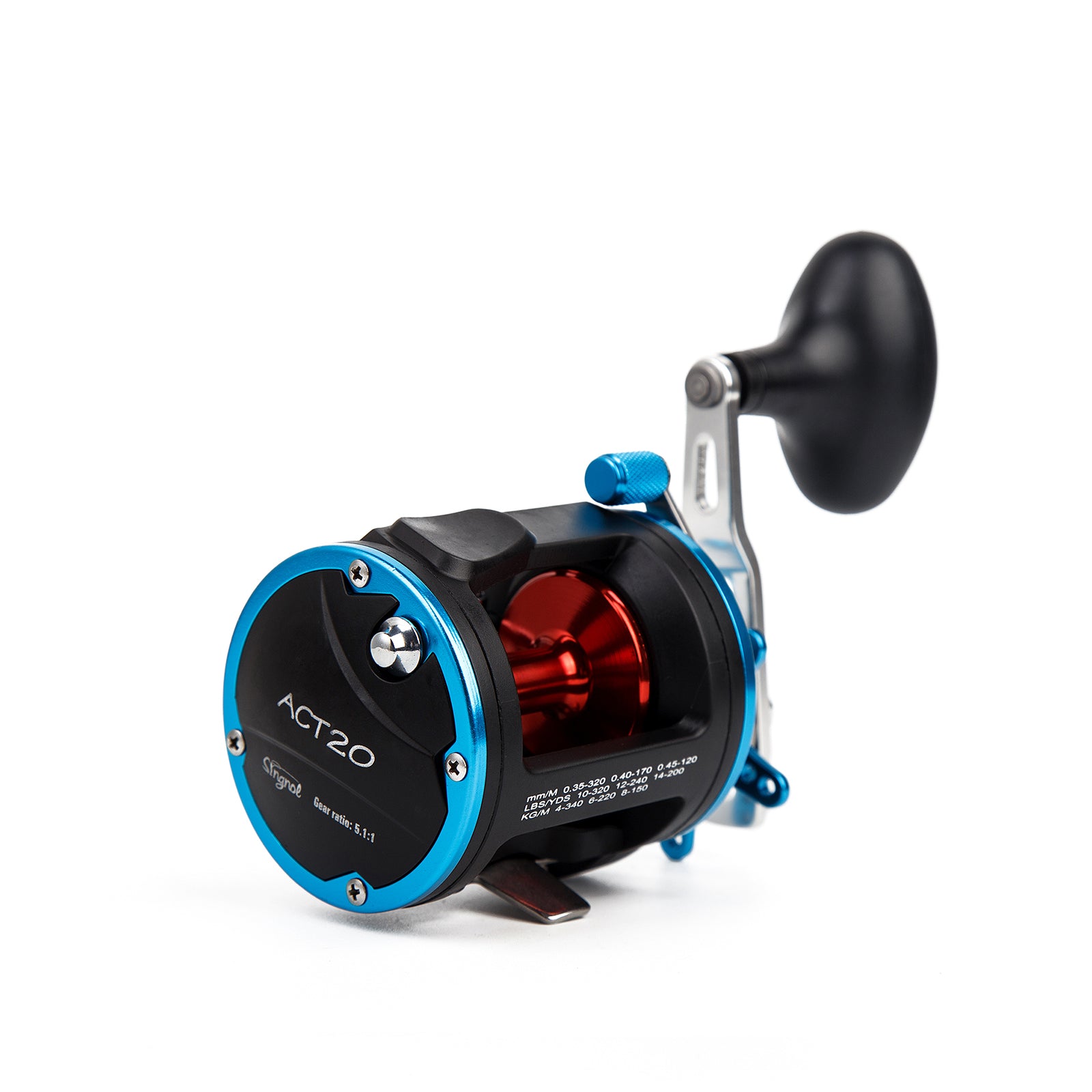4BB 4.1:1 Trolling Reel RIGHT HAND Boat Fishing Reel Baitcasting Reel – Fairiland Outdoor Technology